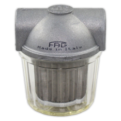 Filtro plastico/aluminio gasoleo y fuel