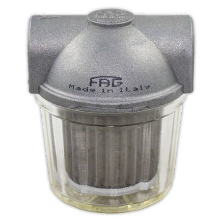 Filtro plastico/aluminio gasoleo y fuel
