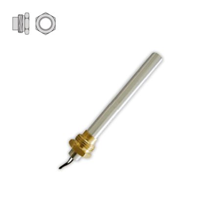 Resistencia quemador Ø 12,5 mm L-160 mm