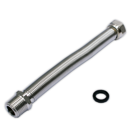 Flexo extensible agua M-H 1/2" DN12