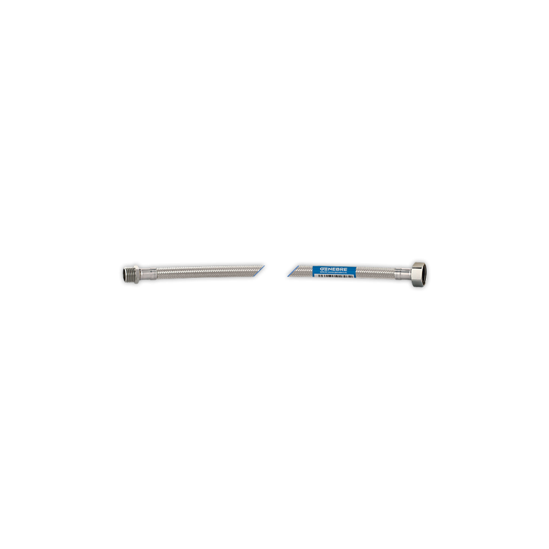 Flexo agua 20 cm M-3/8 H-1/2 DN8 | APLIUM