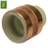 Manguito Electrolitico M-H 3/4"