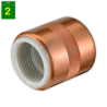 Manguito Electrolitico H-H 1"