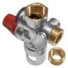 Valvula seguridad con grifo 1/2 ARISTON