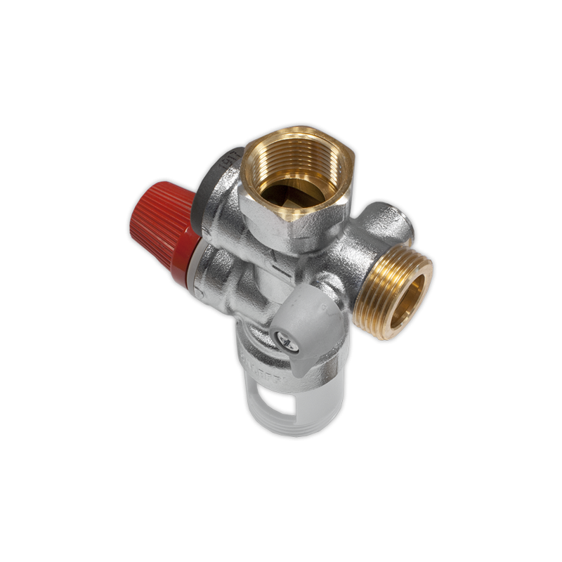 Valvula seguridad con grifo 3/4 ARISTON