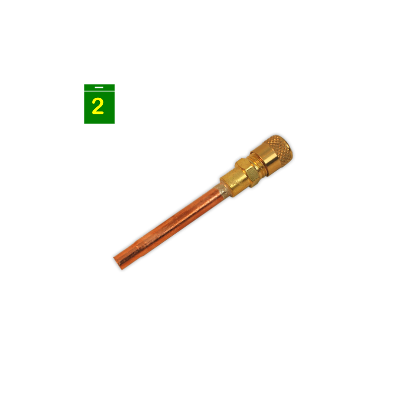 Obus de carga para soldar tubo Ø 6 mm