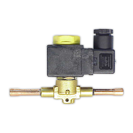 Solenoide para gas CASTEL 1/4" soldar