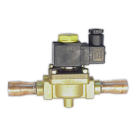 Solenoide para gas CASTEL 3/4" soldar