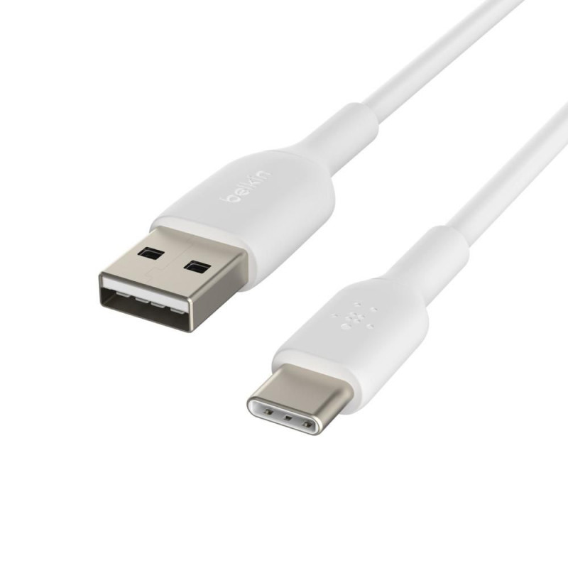 Belkin CAB001BT2MWH cable USB 2 m USB A USB C Blanco | APLIUM