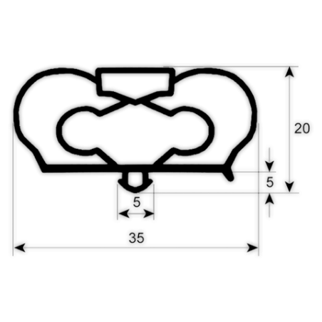 Burlete INFRICO BM-BMGN 426x576 mm