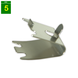Soporte con tope para guia camara "F"