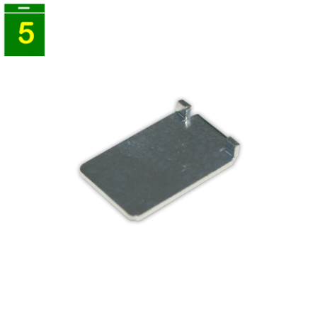 Soporte plano para guia camara "A"