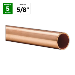 Tubo cobre 5/8" x 0,80 mm