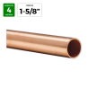 Tubo cobre 1-5/8" x 1,25 mm