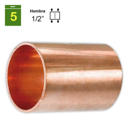 Manguito union H-H 1/2"