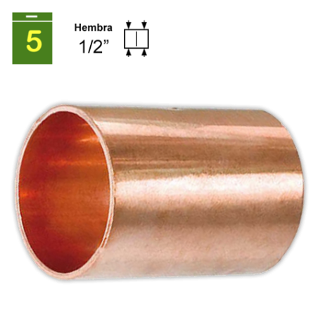 Manguito union H-H 1/2"