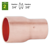 Manguito reducido H-H 3/4" x 3/8"