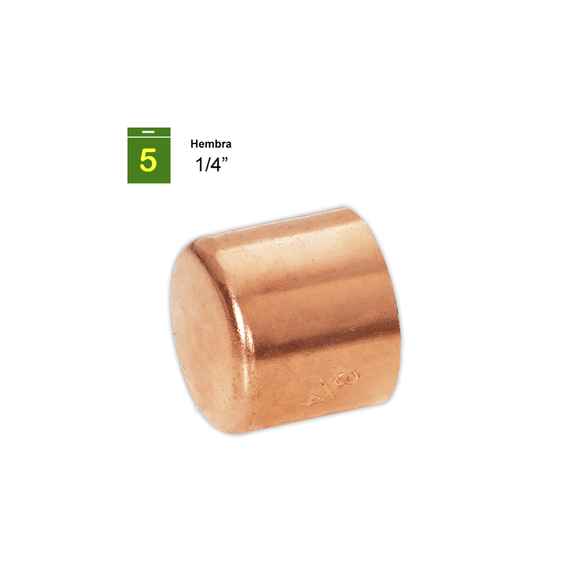 Tapon hembra 1/4"