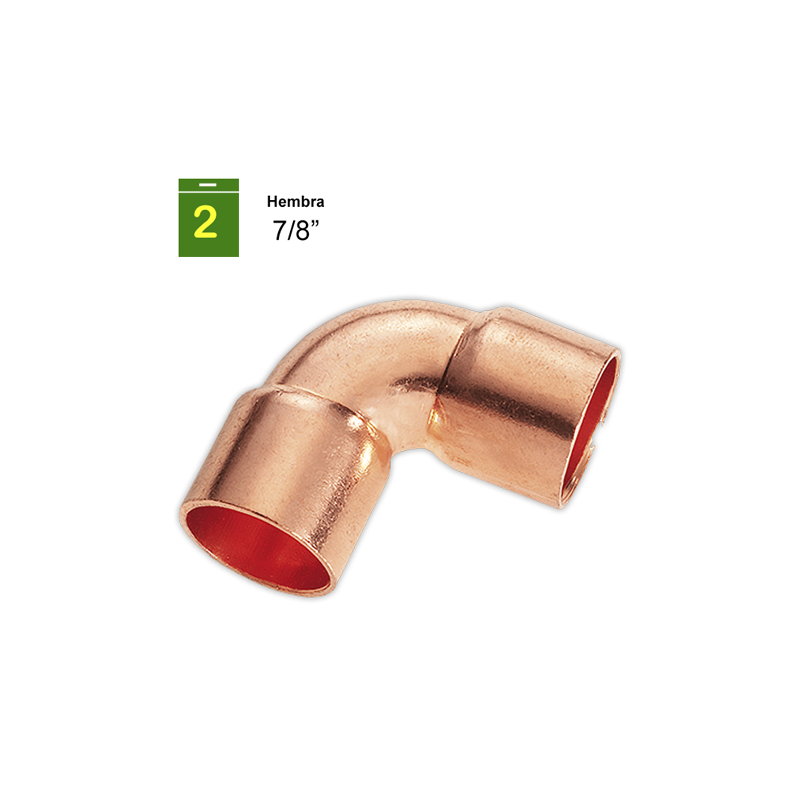 Codo 90° H-H 7/8"