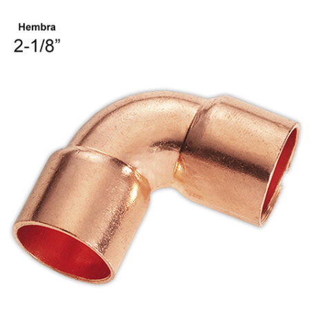Codo 90° H-H 2-1/8"