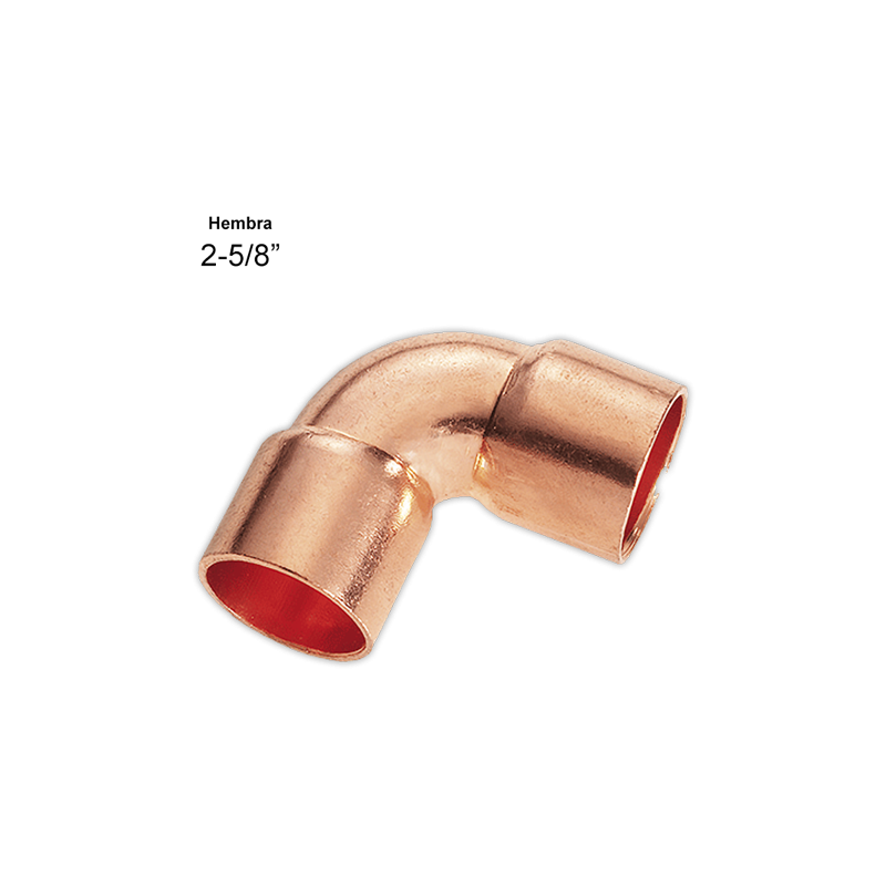 Codo 90° H-H 2-5/8"