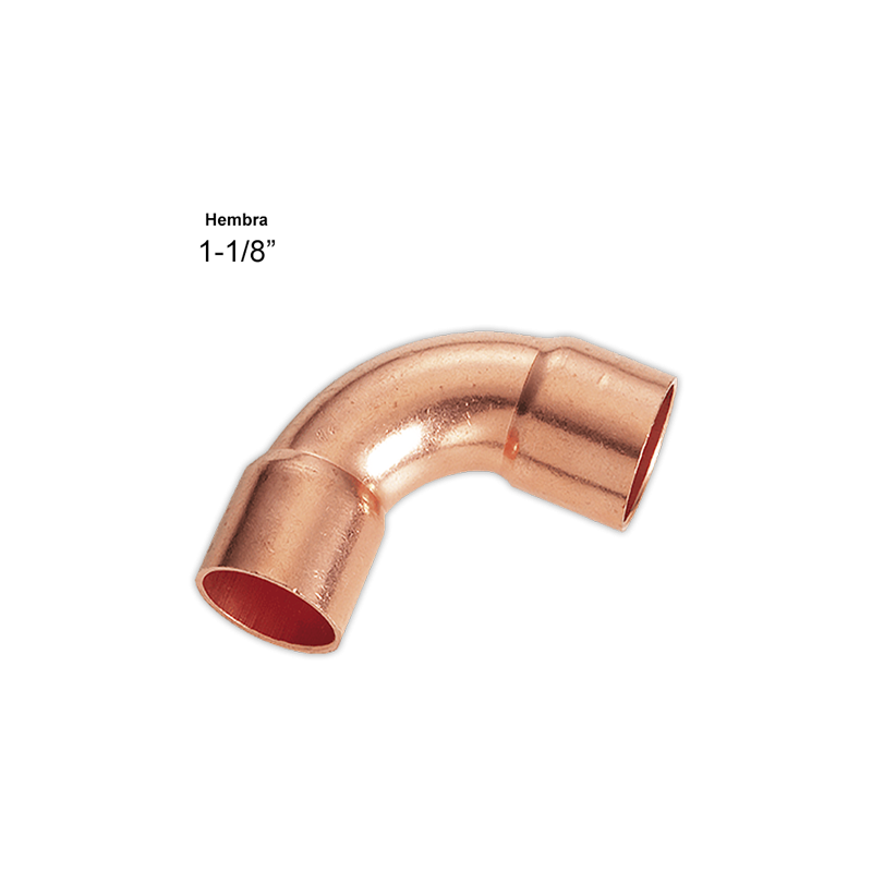 Curva 90° H-H 1-1/8"