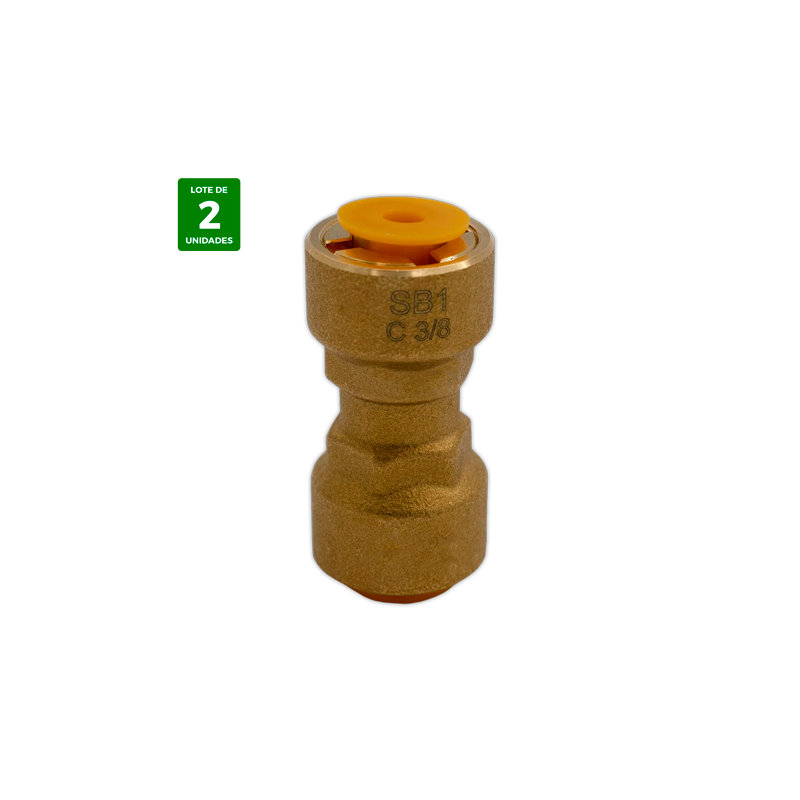 Union rapida SAE Hembra-Hembra 3/8¨