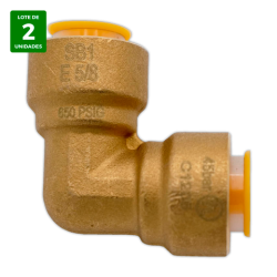 Codo union rapida SAE Hembra-Hembra 5/8