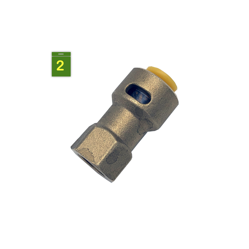 Enchufe rapida SAE Hembra-Hembra 1/4¨