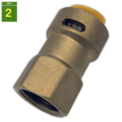 Enchufe rapida SAE Hembra-Hembra 5/8¨