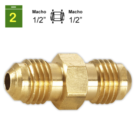 Union SAE Macho-Macho 1/2"