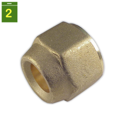 Tuerca reducida tubo 5/8" rosca SAE 3/4"