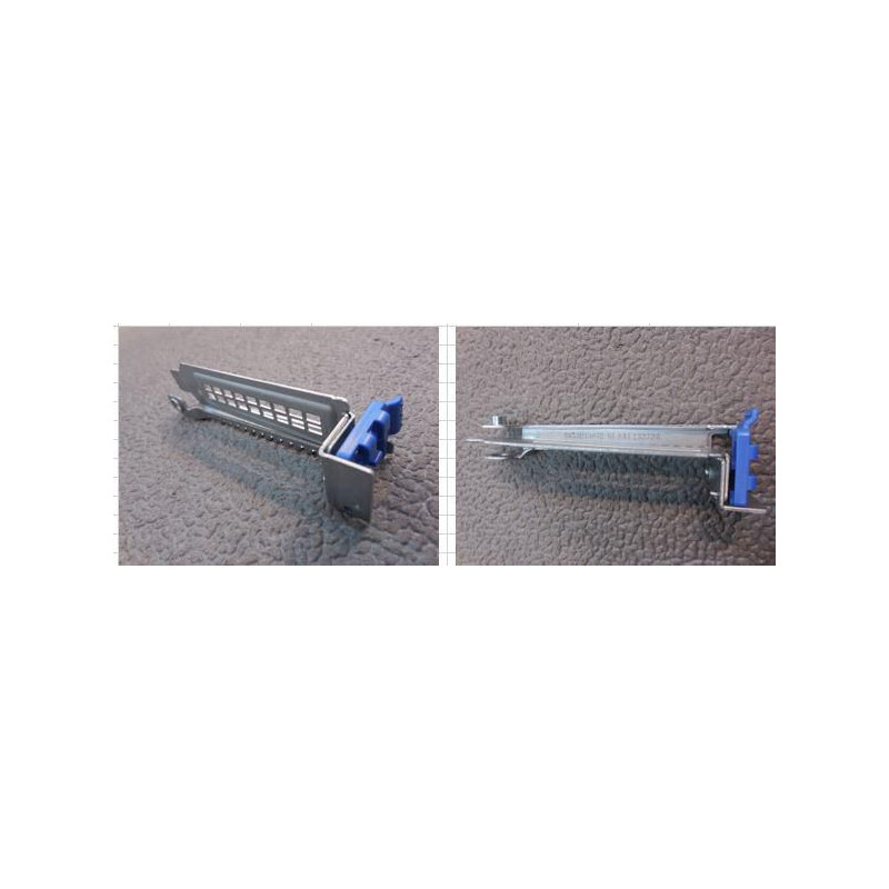 Blank slotted PCI riser for