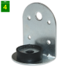 Antivibrador con soporte para techo AT-L
