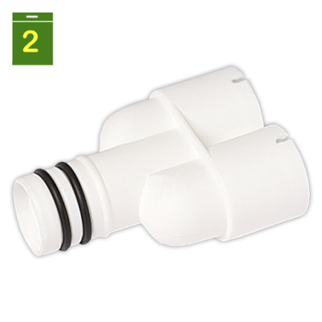 Union para tubo desague A.A. Ø 18/20 mm