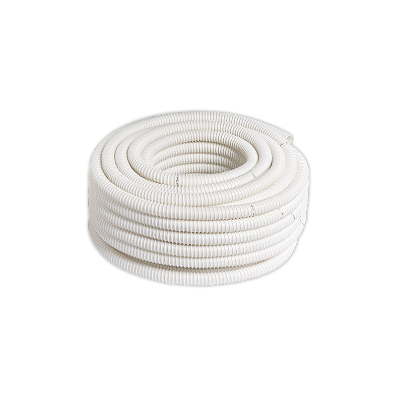 Tubo desagüe anillado Ø 18 mm blanco
