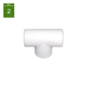 T desagüe rigido PVC Ø 20 mm blanco