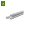 Tubo desagüe rigido PVC Ø 20 mm blanco