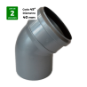 Codo PP Insonorizado 45° Ø 40 mm