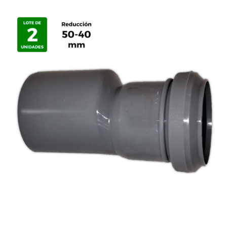 Reduccion PP Insonorizado Ø 50-40 mm M-H