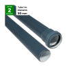 Tubo PP Insonorizado Ø 50 mm barra 1 m