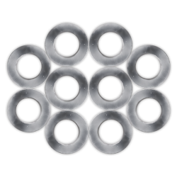 Arandela plana inox M6 12x6,4x1,6 10uds.