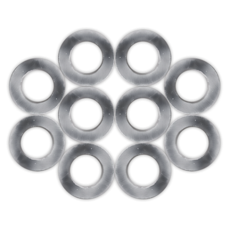 Arandela plana inox M6 12x6,4x1,6 10uds.