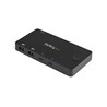 2 Port USB C KVM Switch 4K HDMI w/Cables