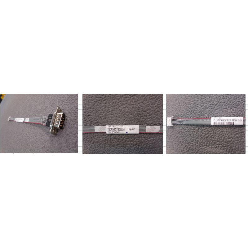 Serial port cable 2x5p/9p for