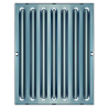 Filtro lamas inox 18/8 CMP 500x400x20 mm