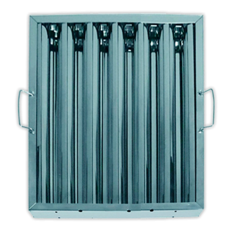 Filtro lamas inox 18/8 CMP 490x390x48 mm