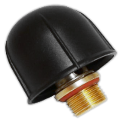 Tapon vaporeta 1/2 macho con seguridad