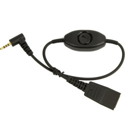 Jabra Connecting Cable Qd To 2.5MM Phone Jack 0.5M Plane | APLIUM