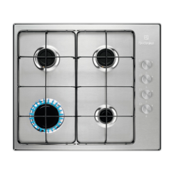 Placa gas ELECTROLUX KGS6404SX But/Nat